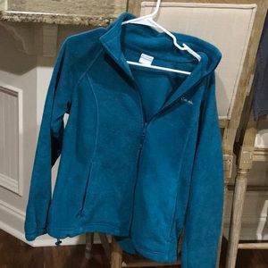 Columbia fleece jacket size large zip front